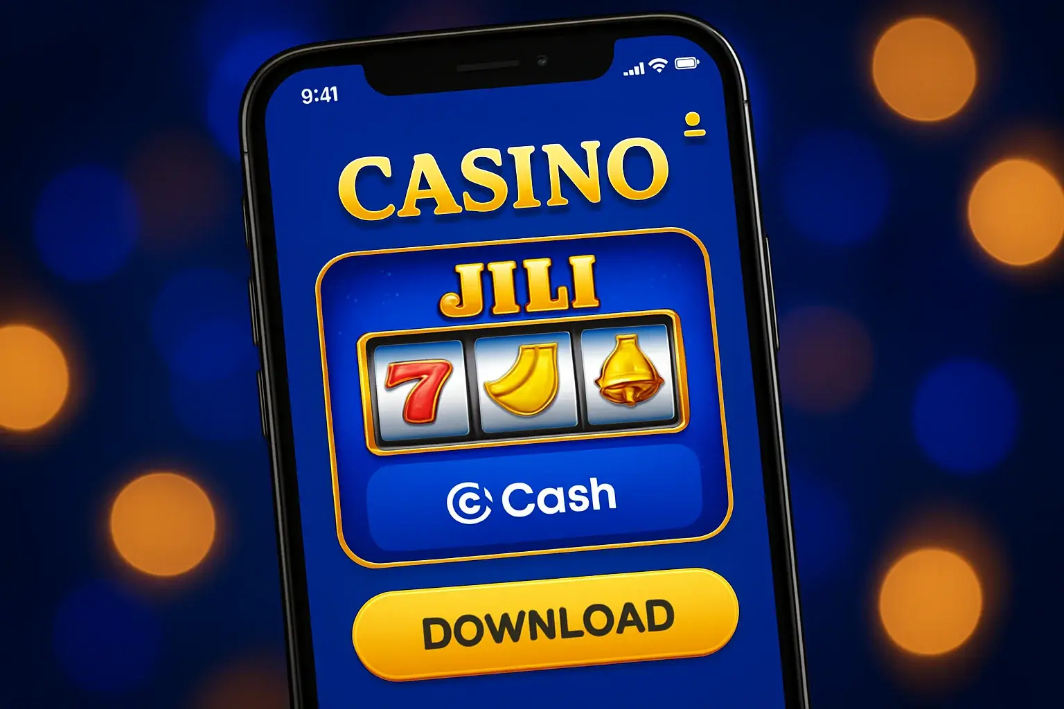 Philippine casino mobile app on Android with JILI UI and GCash payment
