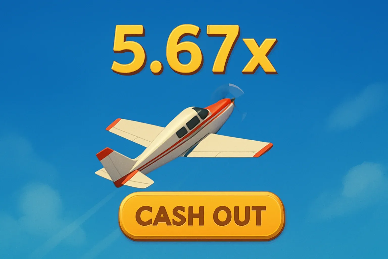 Small plane soaring upward with 5.67x multiplier in Philippine casino